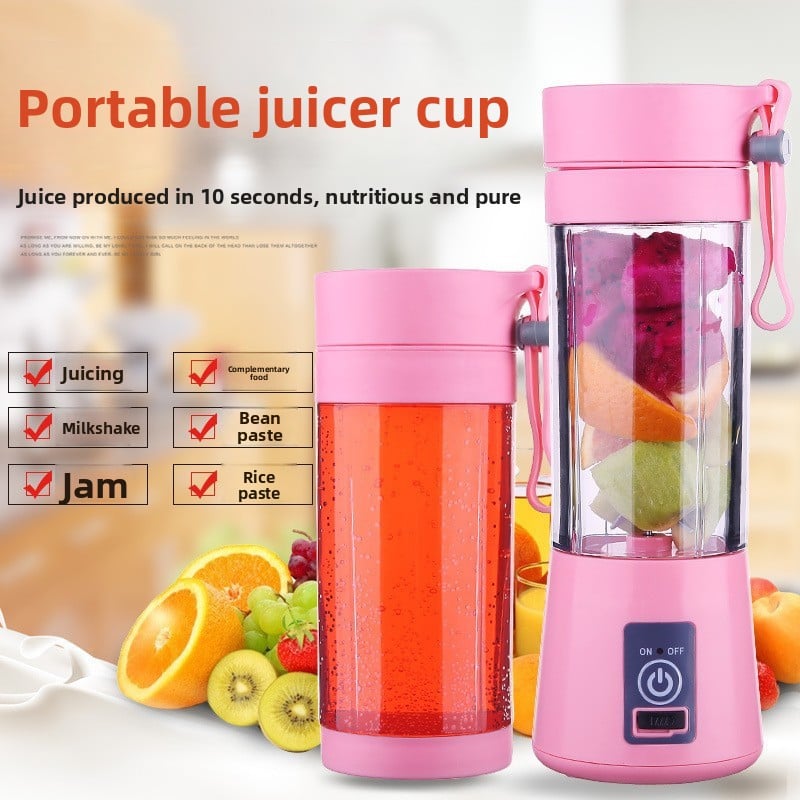 Portable fruit blender