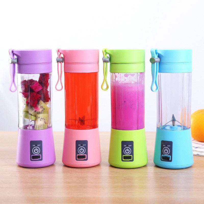 Portable fruit blender