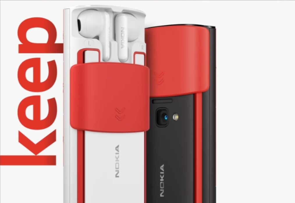 Nokia 5710 Xpress Audio Feature Phone with Built-in Wireless Earbuds, 4G MP3 player, FM radio, and Music Keys (Dual SIM)