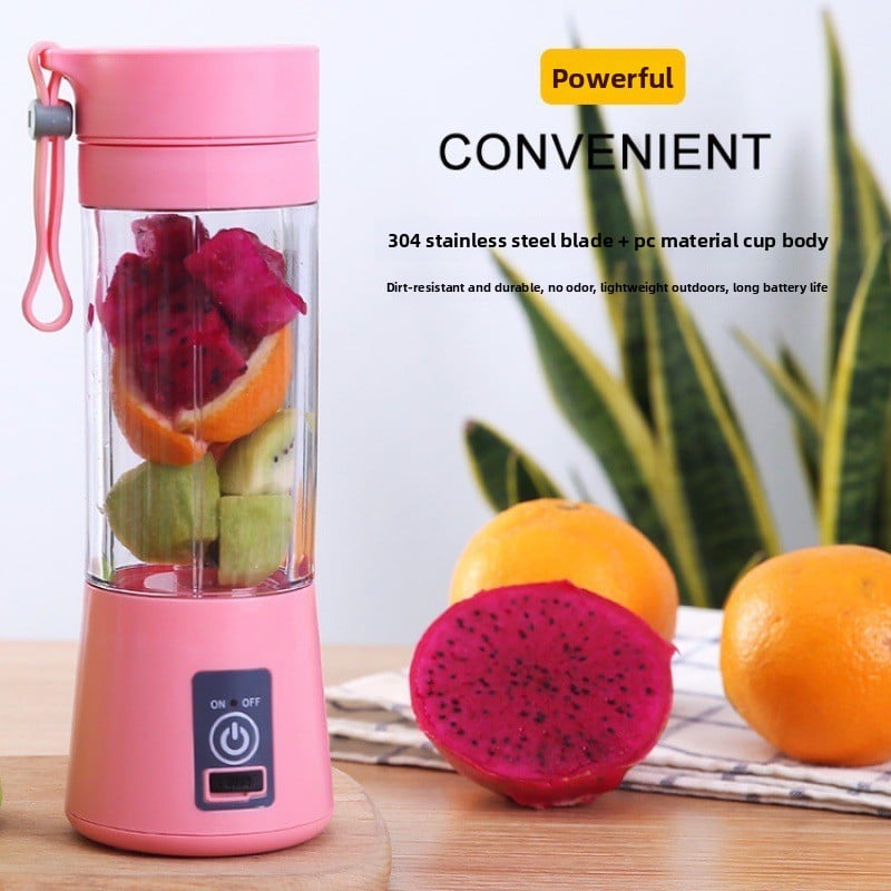 Portable fruit blender